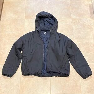 Uniqlo Women’s Light Puff Jacket Small Navy